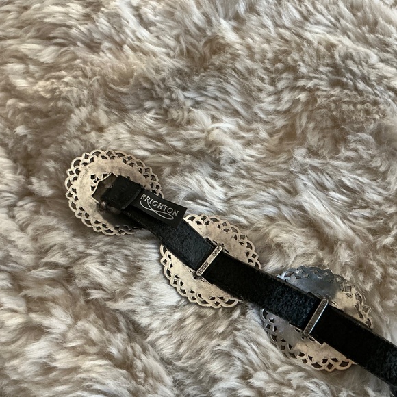 Brighton black concho belt - Picture 2 of 3